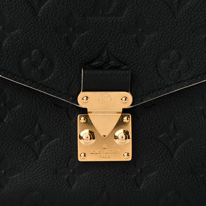 Louis Vuitton Empreinte Braided Pochette Metis Black 7 of 11