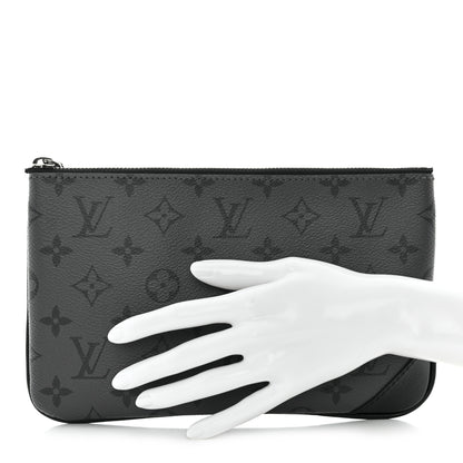 Louis Vuitton Reverse Monogram Eclipse Trio Messenger Small Pochette 2 of 7