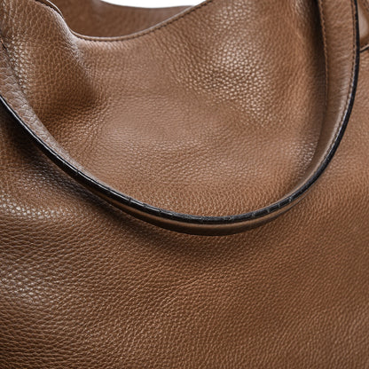 Gucci Pebbled Calfskin Medium Soho Shoulder Bag Brown 15 of 16