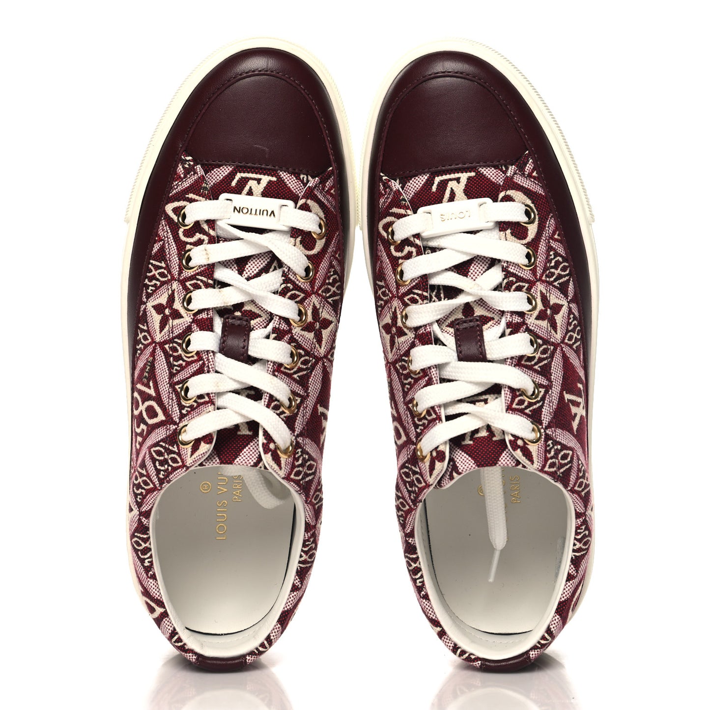 Jacquard Since 1854 Stellar Sneakers 35.5 Bordeaux