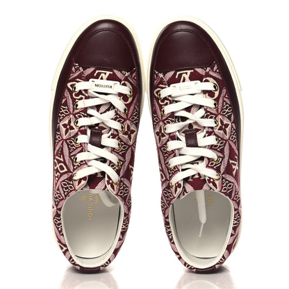 Louis Vuitton Jacquard Since 1854 Stellar Sneakers 35.5 Bordeaux 2 of 8