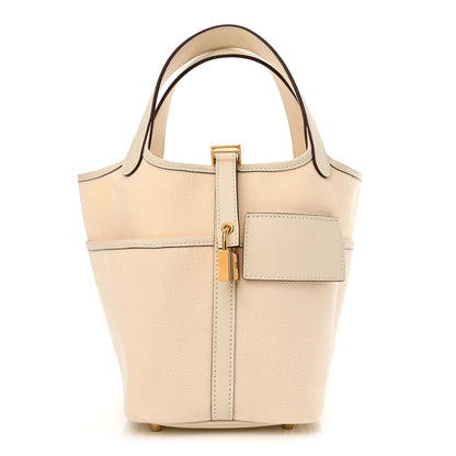 Hermes Toile Goeland Swift Cargo Picotin Lock 18 Nata 1 of 11