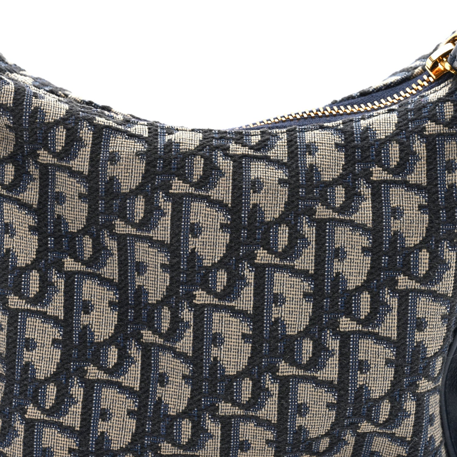 Christian Dior Oblique Jacquard Smooth Calfskin Mini D-Dream Blue 8 of 10