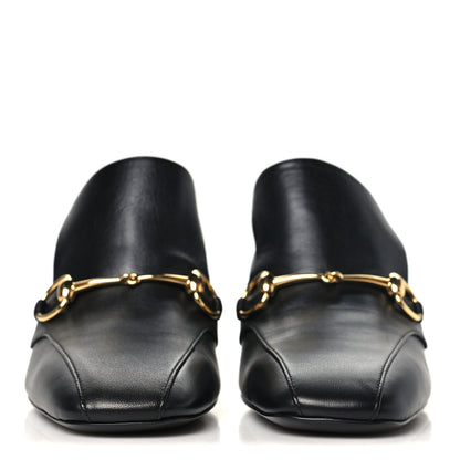 Gucci Malaga Kid Horsebit 75mm Pumps 39 Black 3 of 10