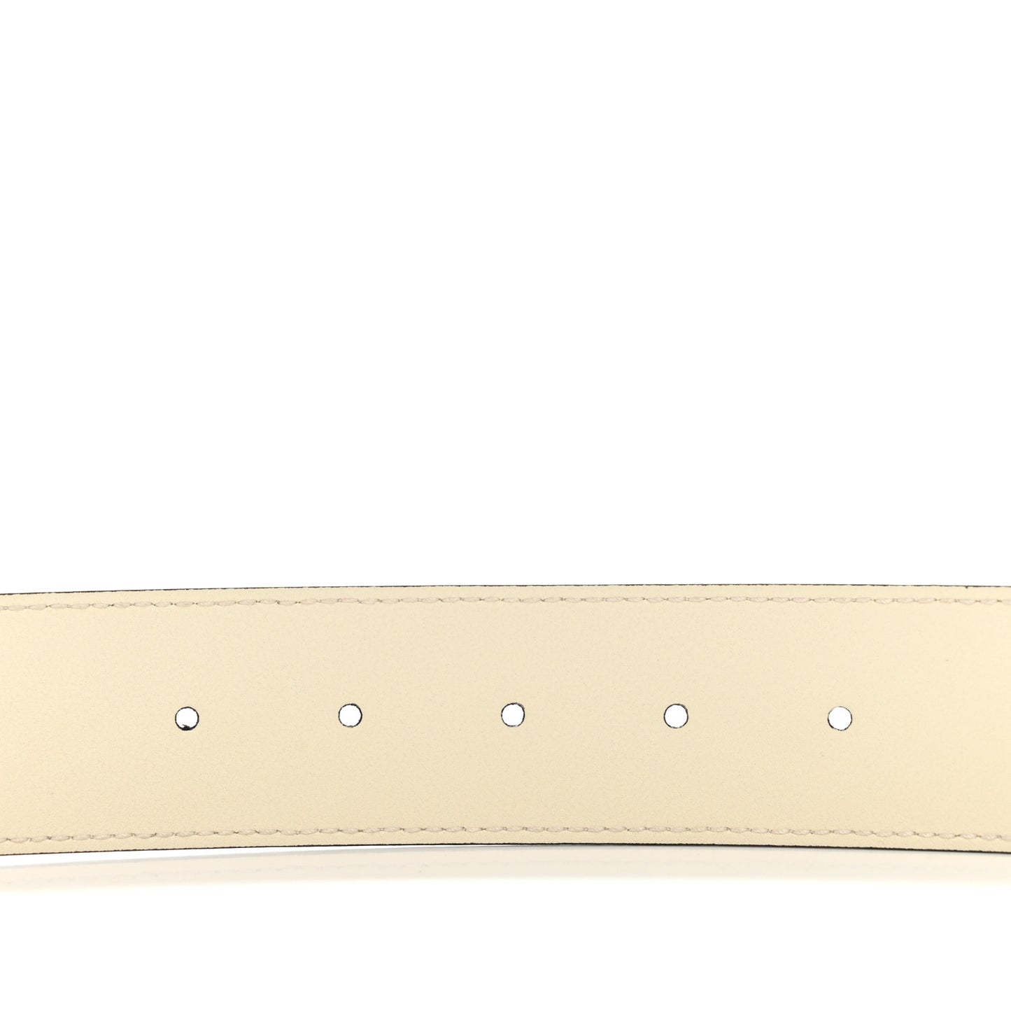 Calfskin Double G 40mm Belt 90 36 Mystic White