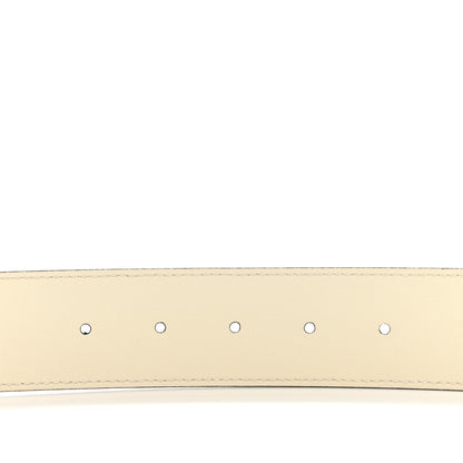 Gucci Calfskin Double G 40mm Belt 90 36 Mystic White 4 of 6