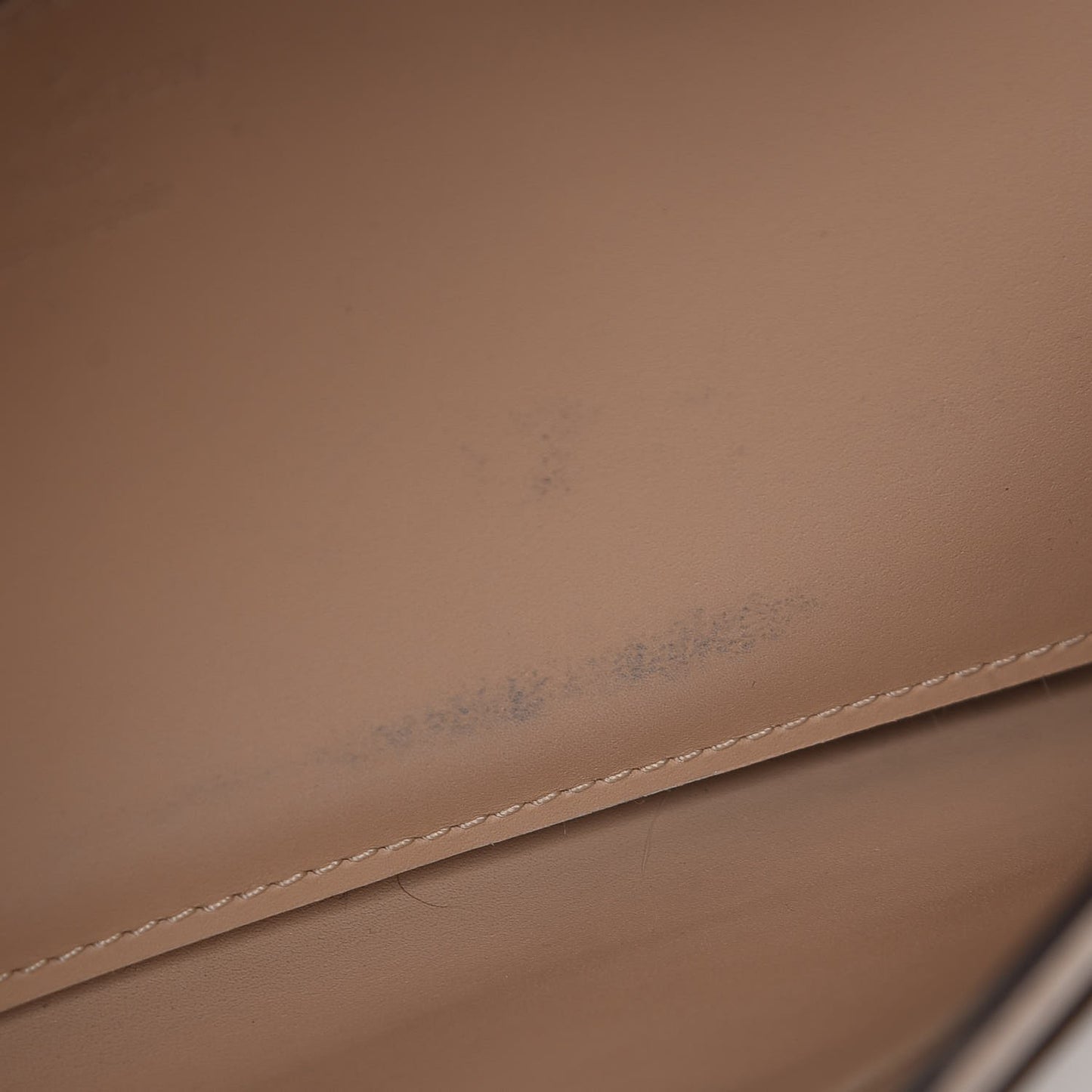 Patent Louise Clutch Nude