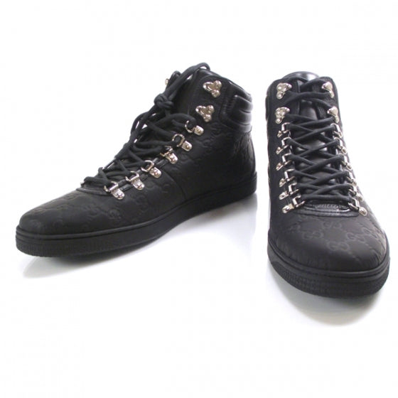 Gucci Neoprene Guccissima Men's High Top Sneakers 10 1 of 9
