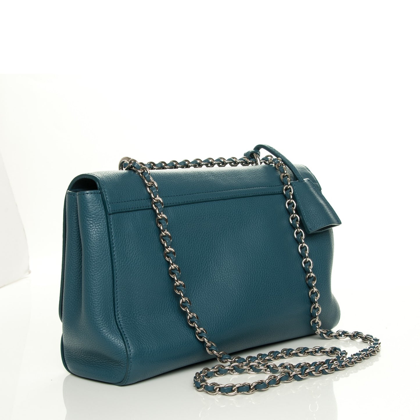 Classic Grain Medium Lily Flap Steel Blue