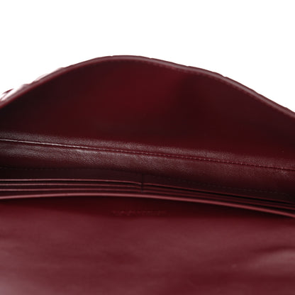 Bottega Veneta Nappa Intrecciato Long Andiamo Top Handle Clutch Barolo 5 of 7