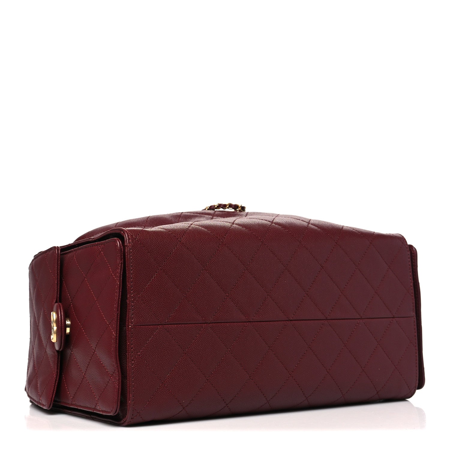 Chanel Caviar Quilted Medium Chanel 25 Handbag Burgundy 5 of 13