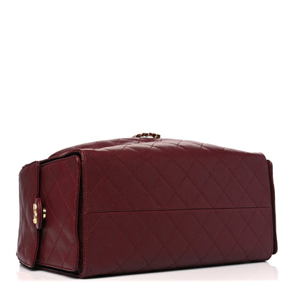 Chanel Caviar Quilted Medium Chanel 25 Handbag Burgundy 5 of 13
