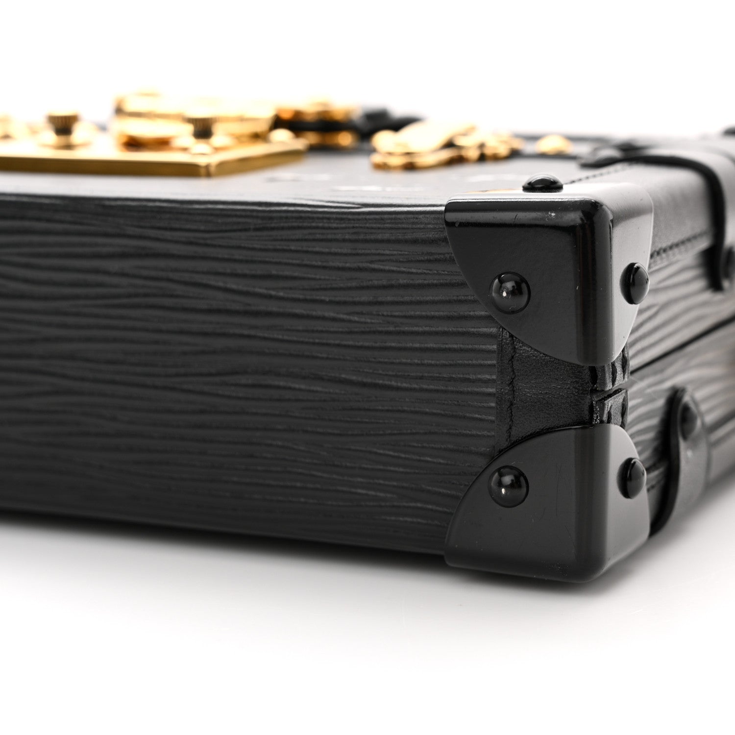 Louis Vuitton Epi Petite Malle Black 9 of 11