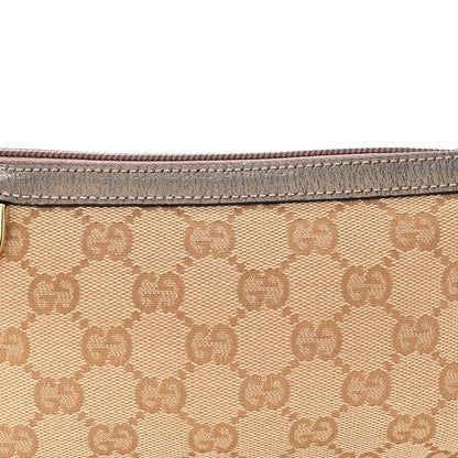 Gucci Monogram D Ring Cosmetic Case Metallic Bronze 9 of 12