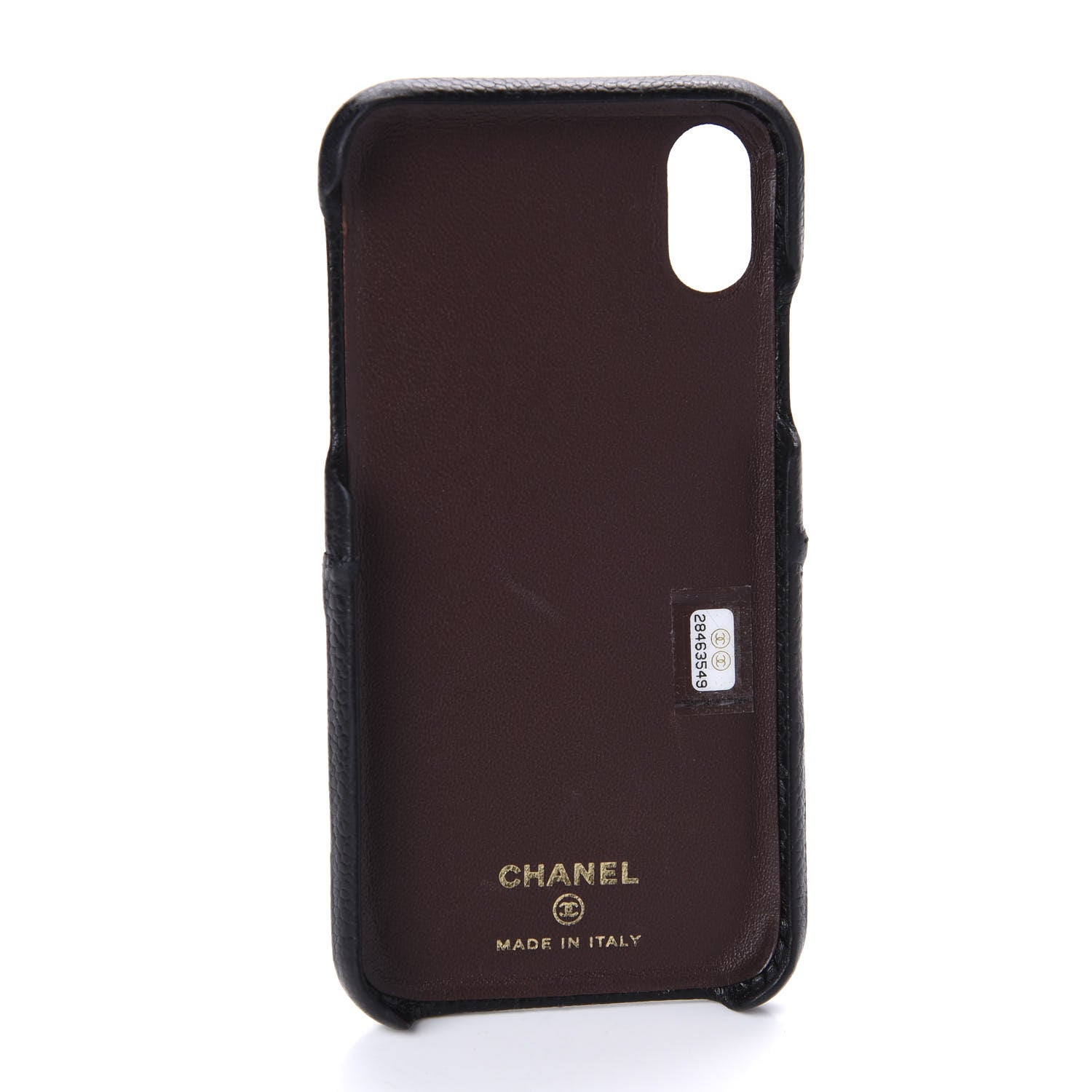 Chanel Caviar Quilted iPhone X Coco Tech Case Black 2 of 10