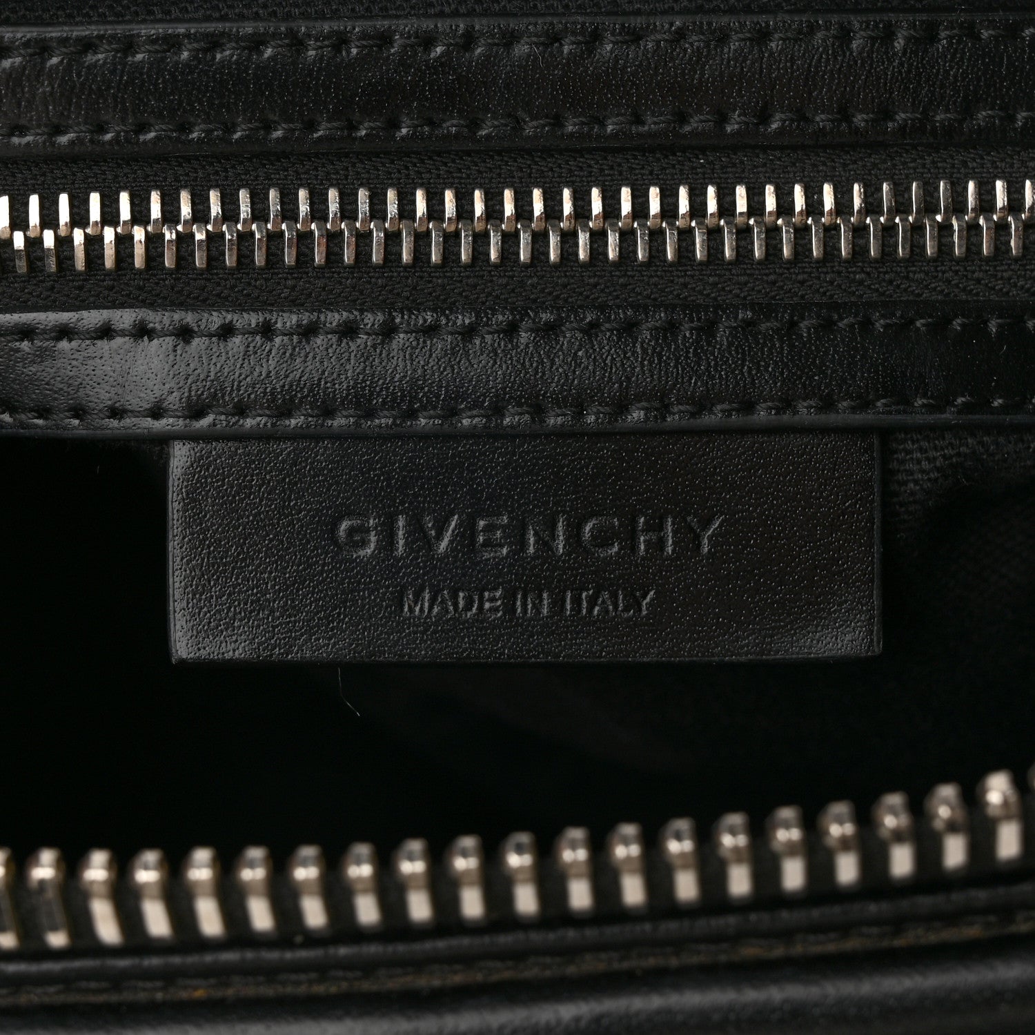 Givenchy Shiny Lord Calfskin Small Antigona Black 6 of 16