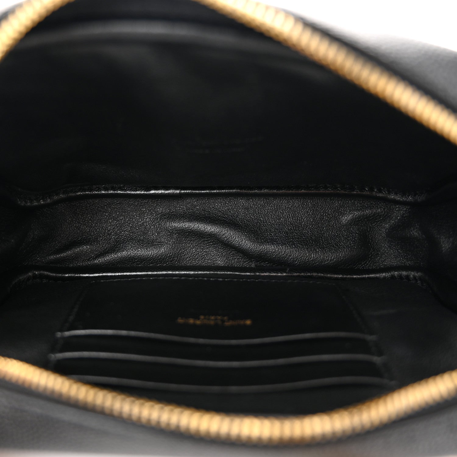 Saint Laurent Grain De Poudre Matelasse Monogram Mini Lou Camera Bag Black 5 of 10