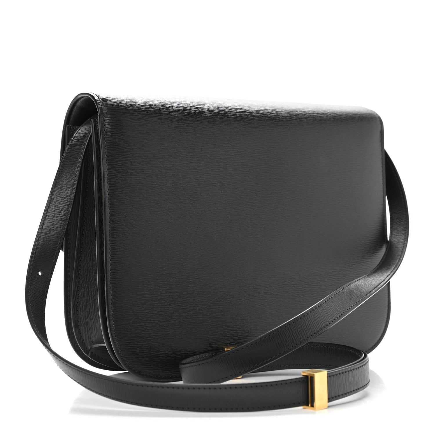 Celine Liege Calfskin Medium Classic Box Flap Bag Anthracite 1 of 9