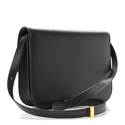 Celine Liege Calfskin Medium Classic Box Flap Bag Anthracite 1 of 9