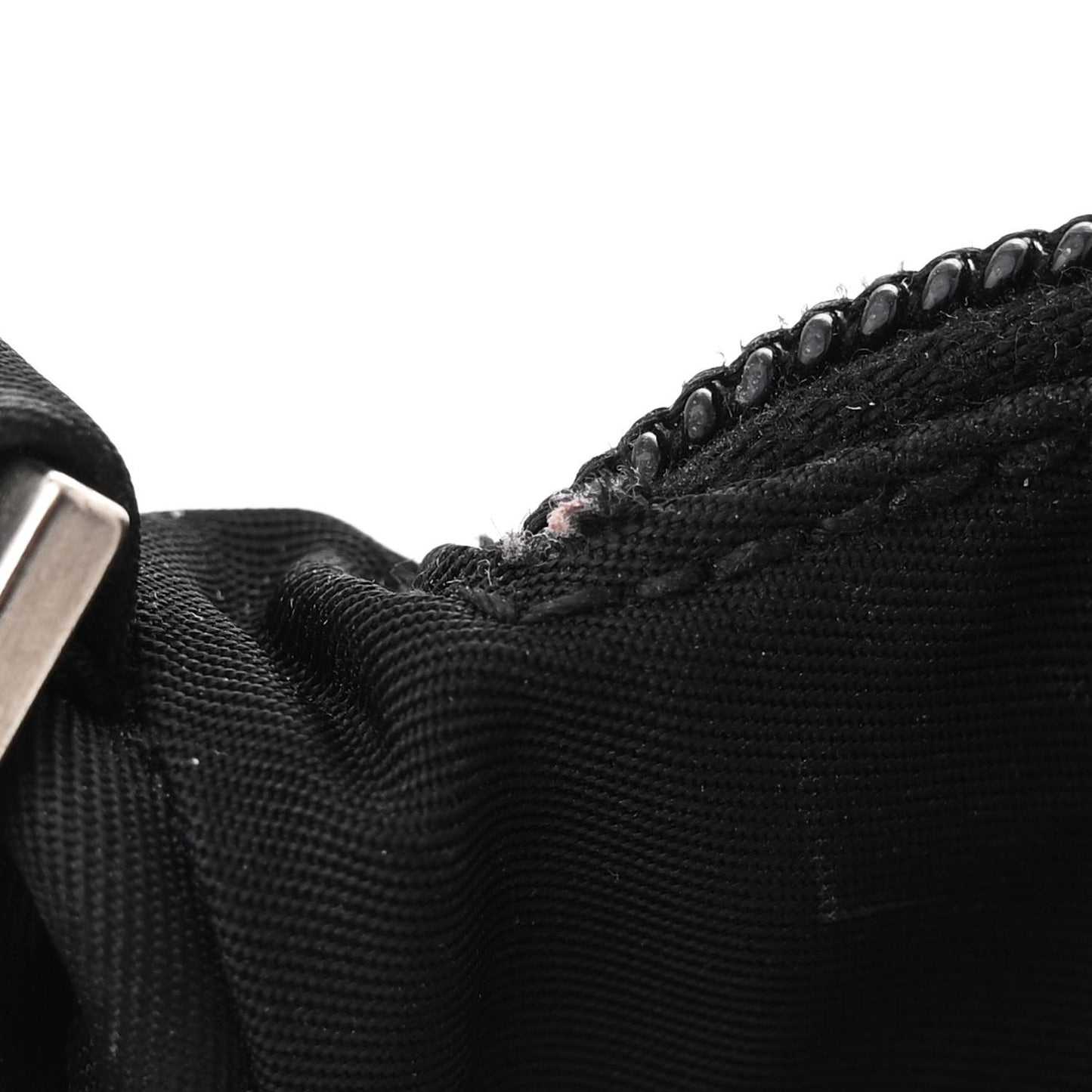 Tessuto Nylon Pochette Bag Black