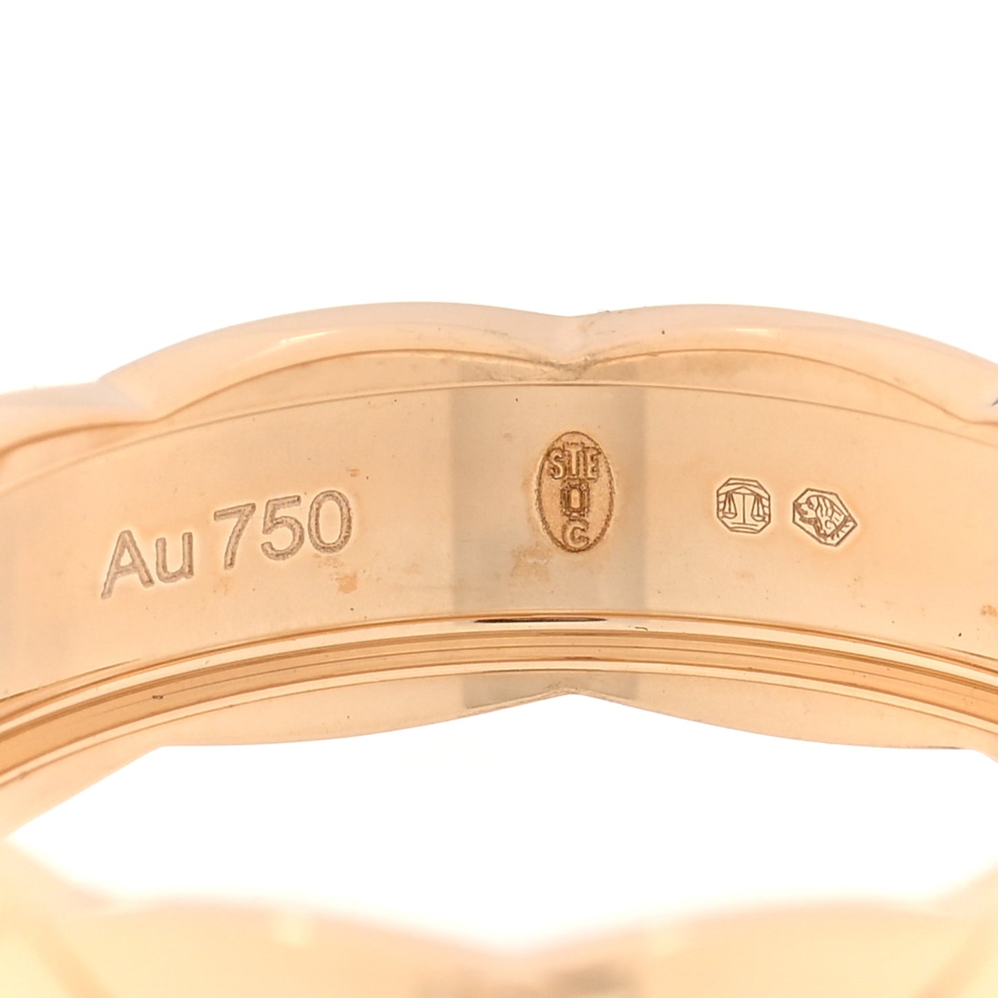18K Yellow Gold Small Coco Crush Ring 64 10.75