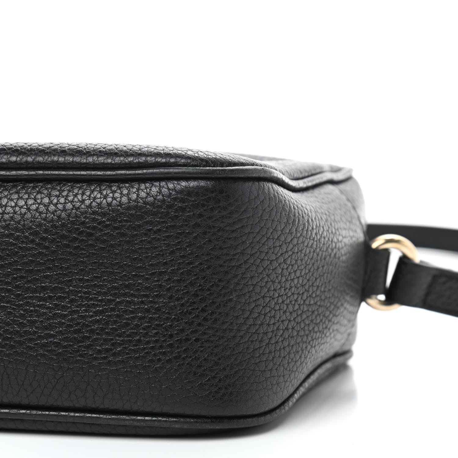 Gucci Pebbled Calfskin Small Soho Disco Bag Black 7 of 10