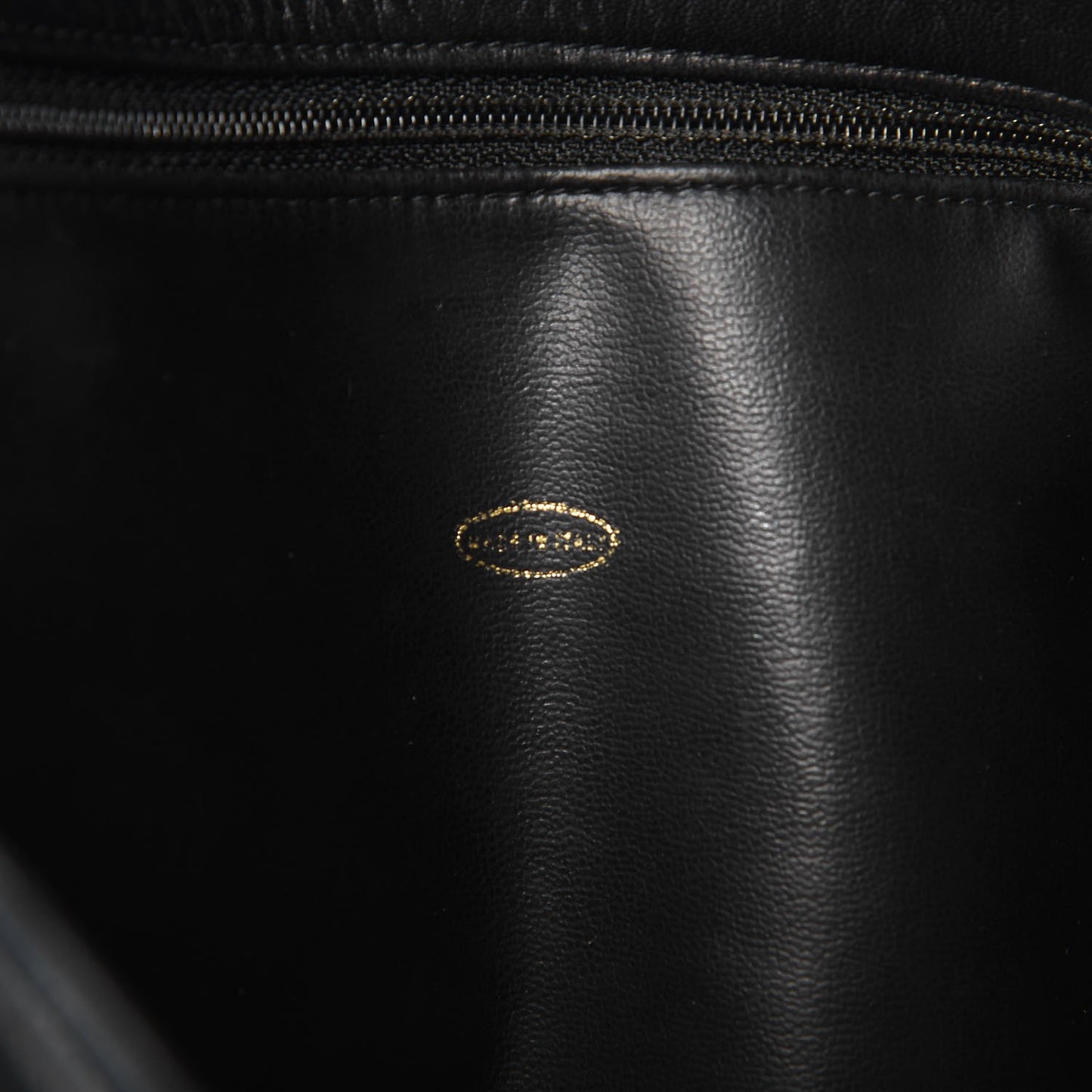 Lambskin Chevron Quilted Tote Black