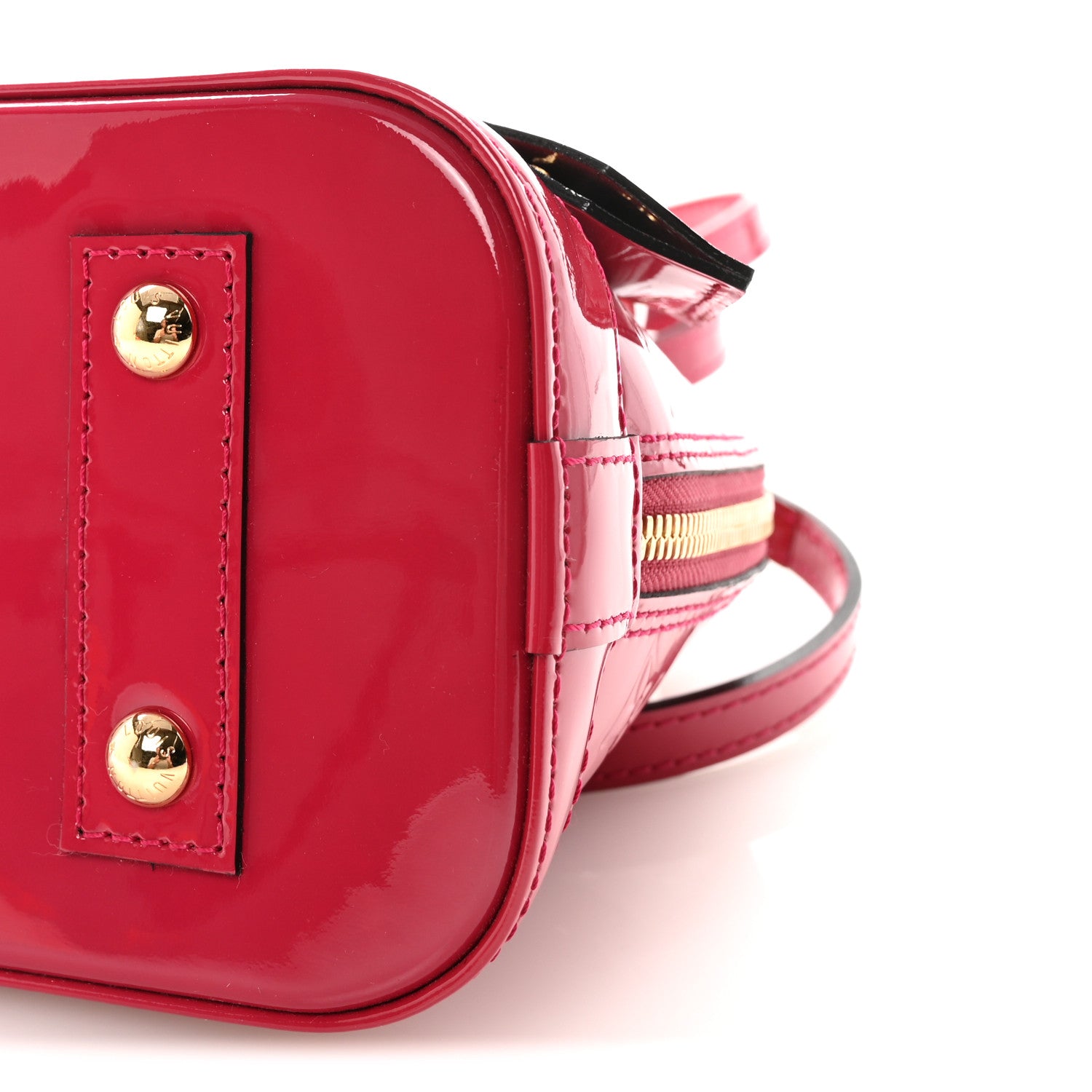 Louis Vuitton Vernis Alma BB Rose Indien 9 of 9