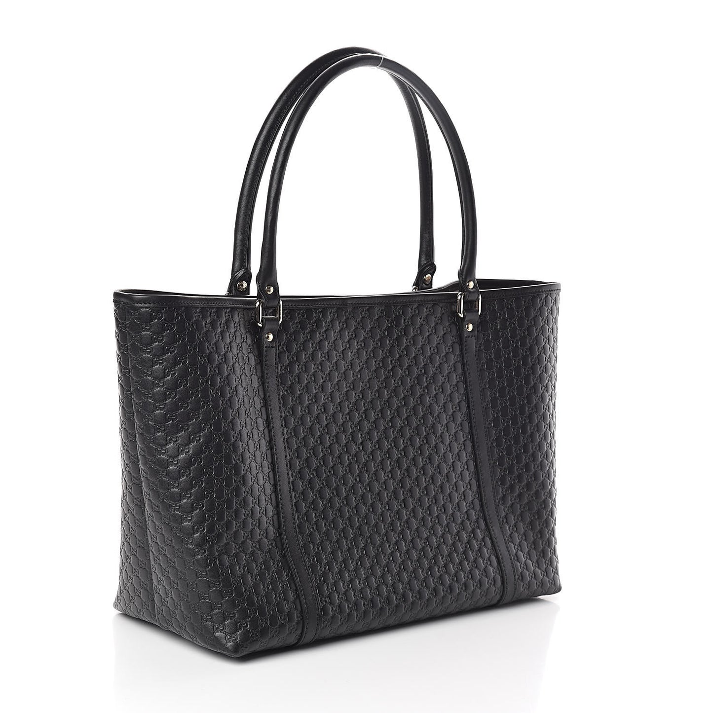 Microguccissima Medium Joy Tote Black