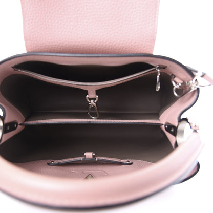 Louis Vuitton Taurillon Capucines PM Magnolia 5 of 9