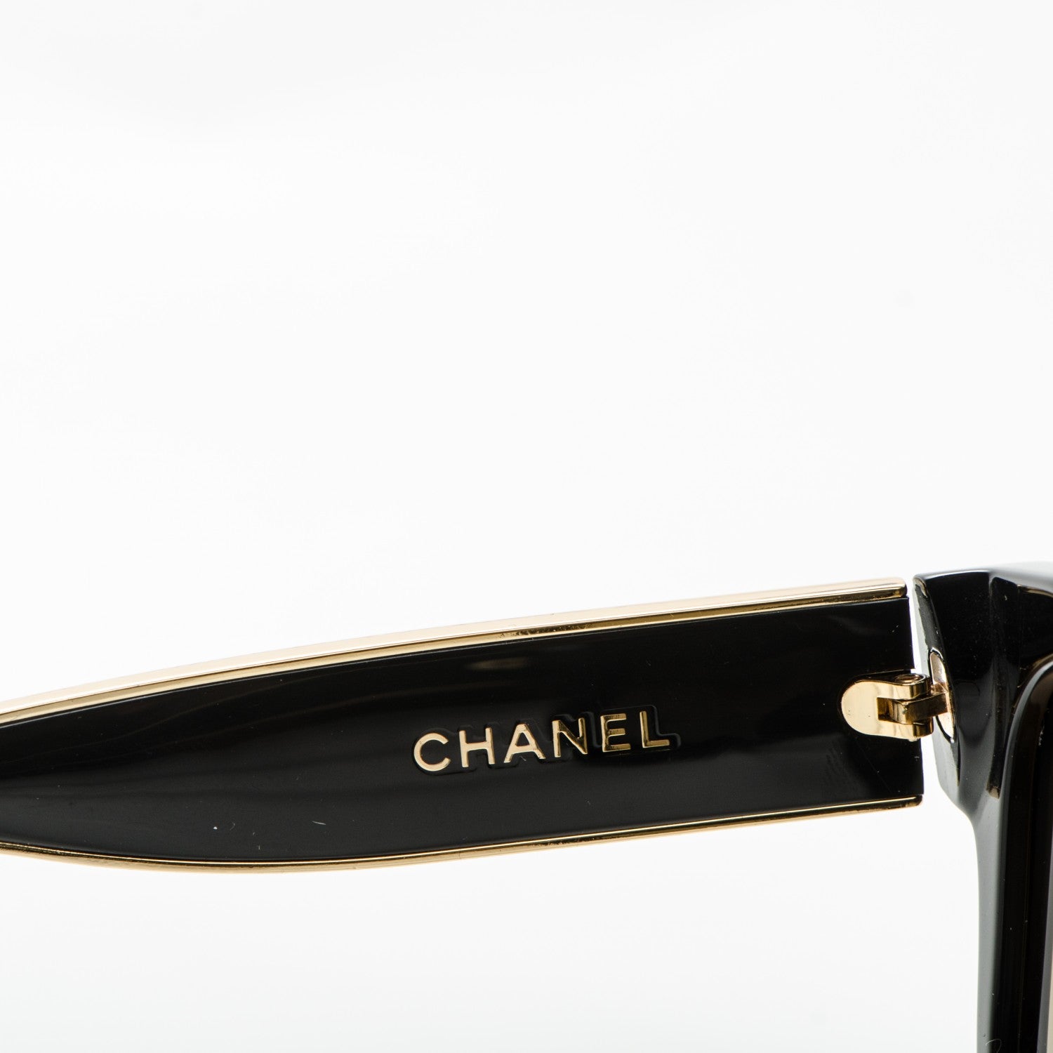 Chanel Polarized Sunglasses Black 4 of 4