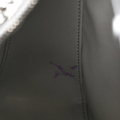 Givenchy Metallic Lambskin Small Moon Cut Out Shoulder Bag Silvery 11 of 11