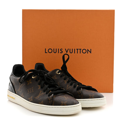 Louis Vuitton Patent Monogram Frontrow Sneakers 37 9 of 9