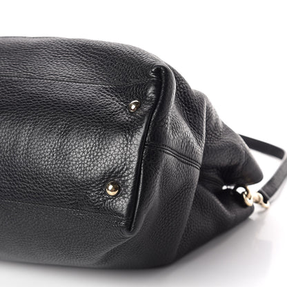 Gucci Cellarius Calfskin Medium Soho Working Tote Black 7 of 10