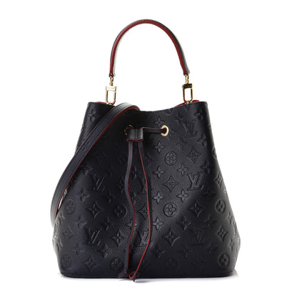 Louis Vuitton Empreinte Neonoe MM Marine Rouge 1 of 6