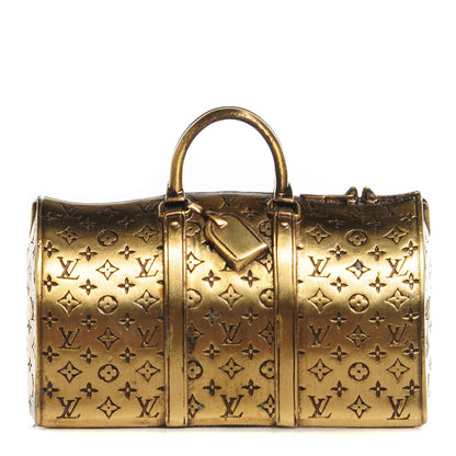 Louis Vuitton Antique Brass Keepall Paperweight 1 of 5