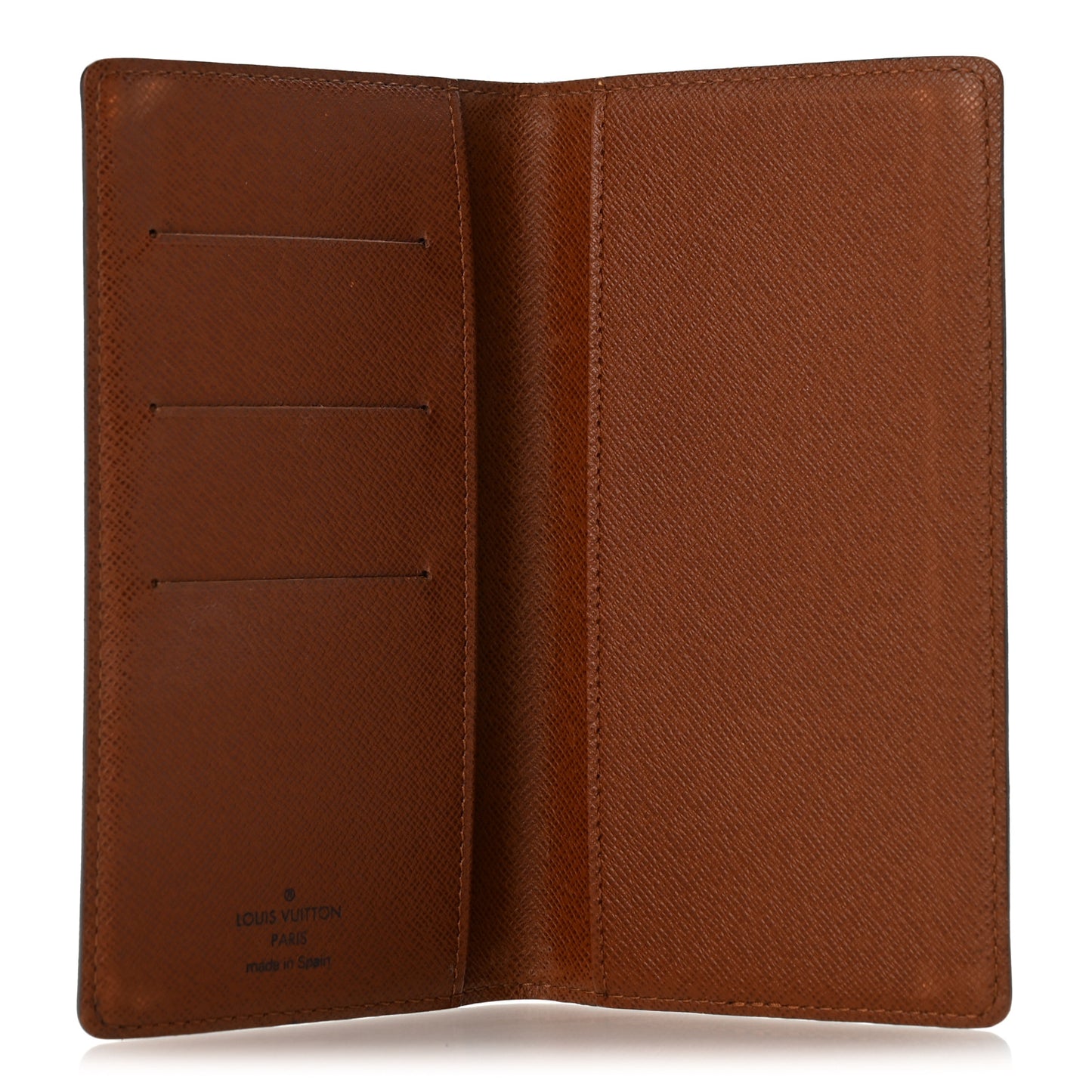 Monogram Checkbook Holder Case Wallet