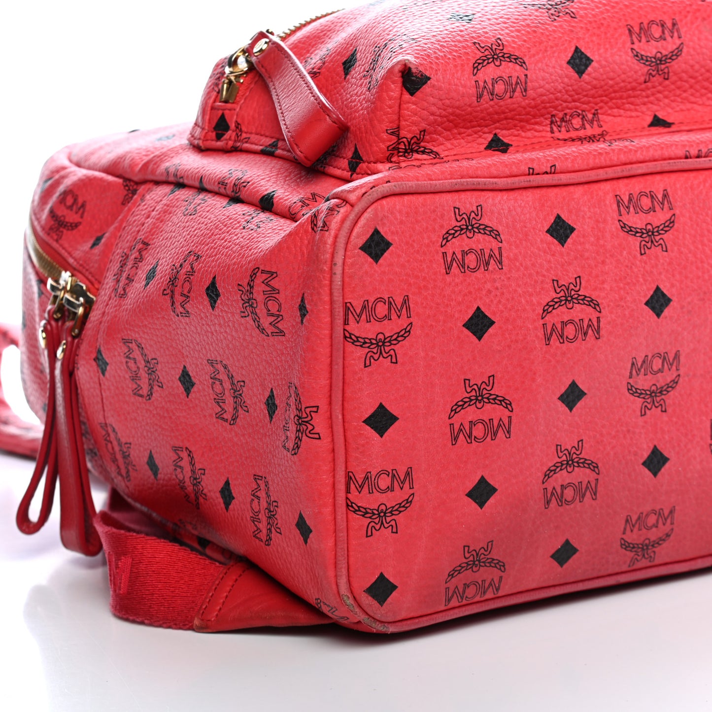 Visetos Medium Sprinkle Stud Stark Backpack Corail
