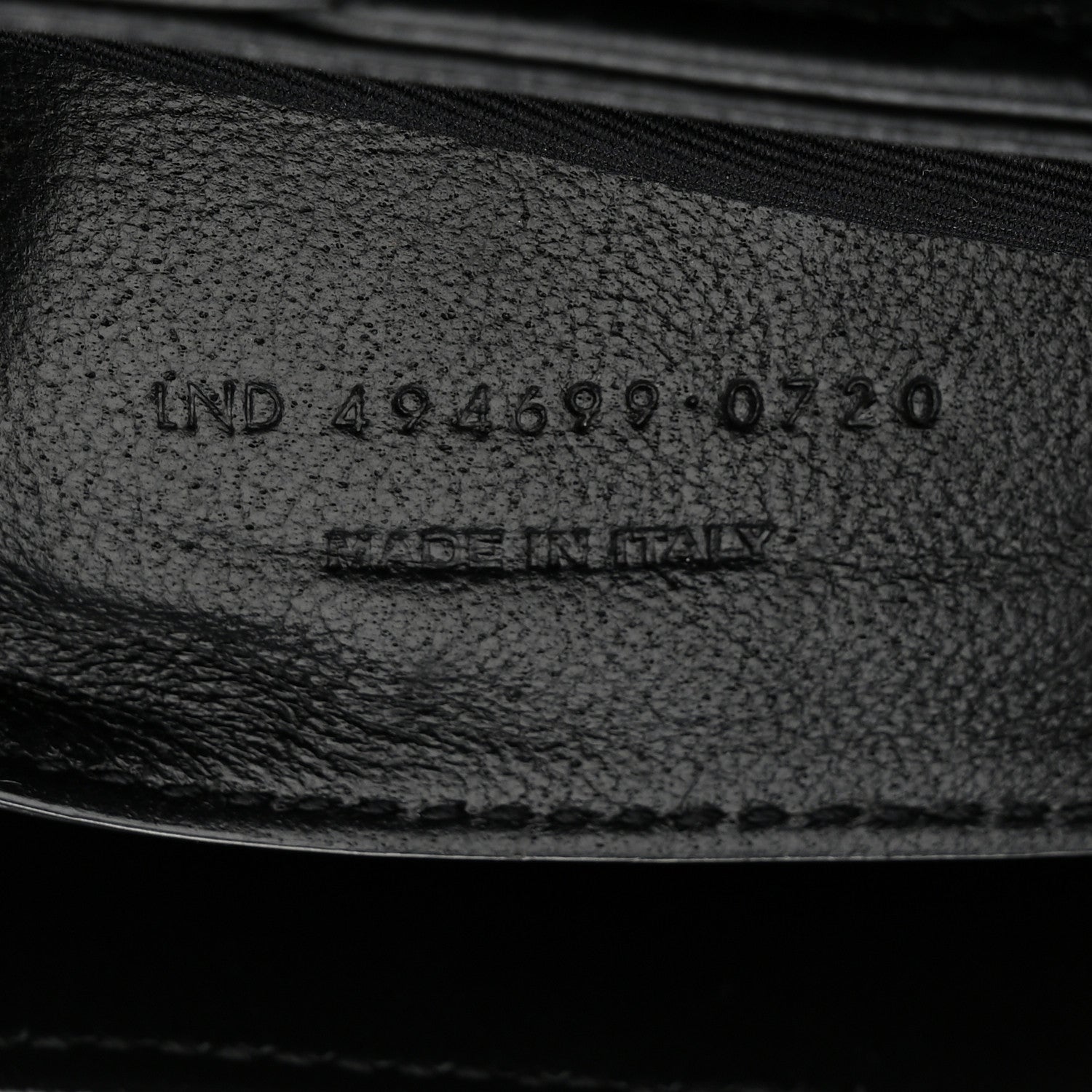 Saint Laurent Calfskin Y Quilted Monogram Small Loulou Chain Satchel Black 9 of 12