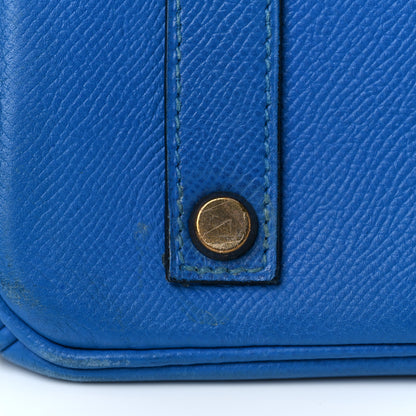 Hermes Courchevel Birkin 35 Bleu France 42 of 66