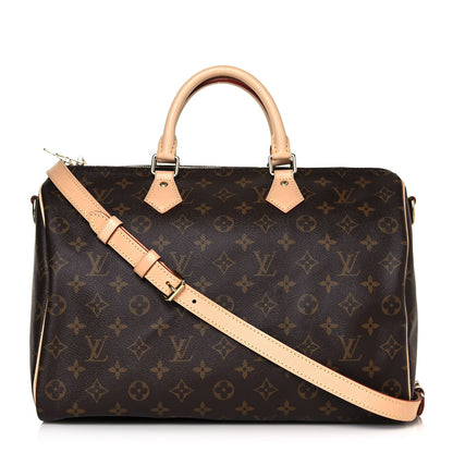 Louis Vuitton Monogram Speedy Bandouliere 35 1 of 12