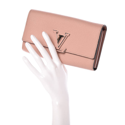 Louis Vuitton Taurillon Capucines Wallet Magnolia 2 of 7