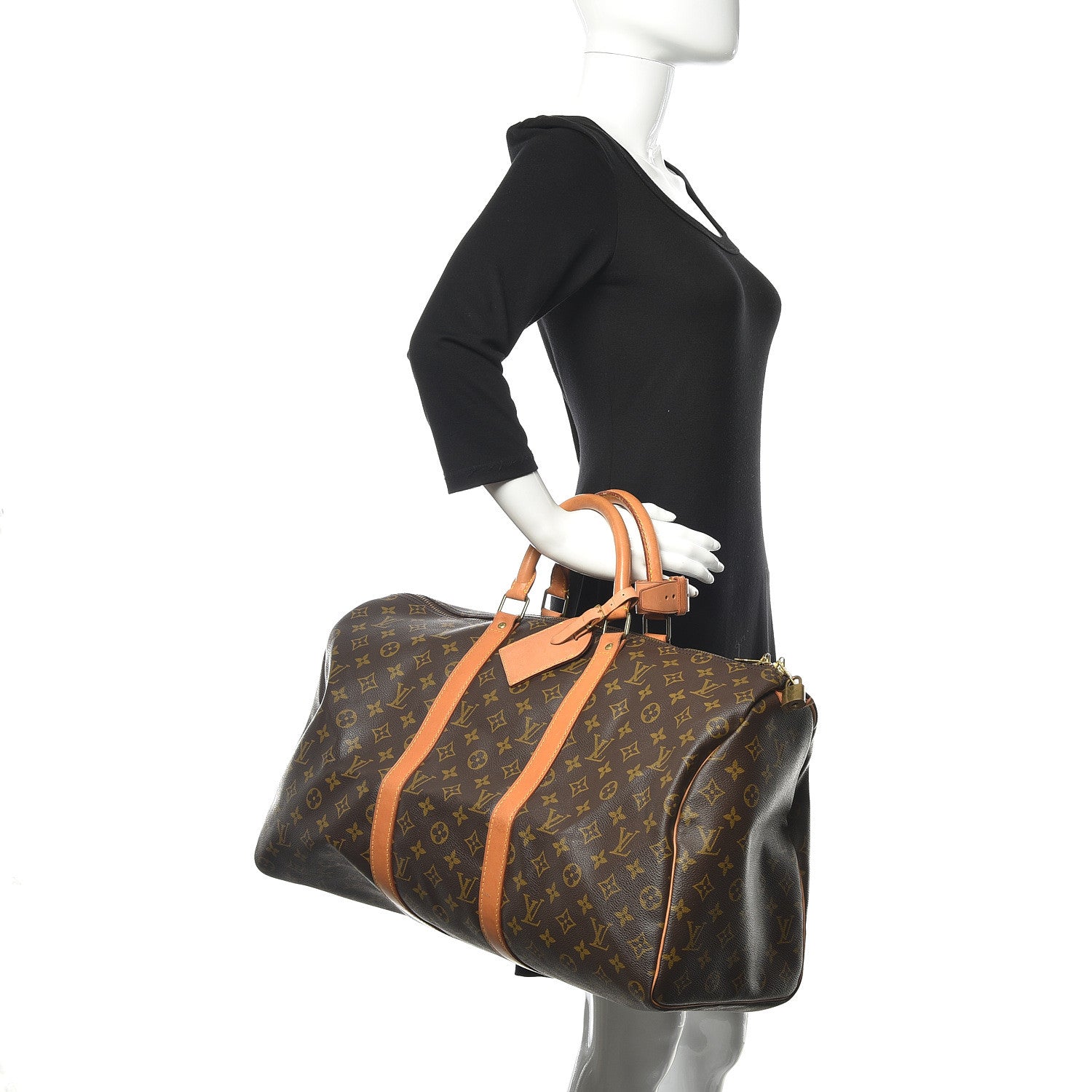 Louis Vuitton Monogram Keepall 50 2 of 16