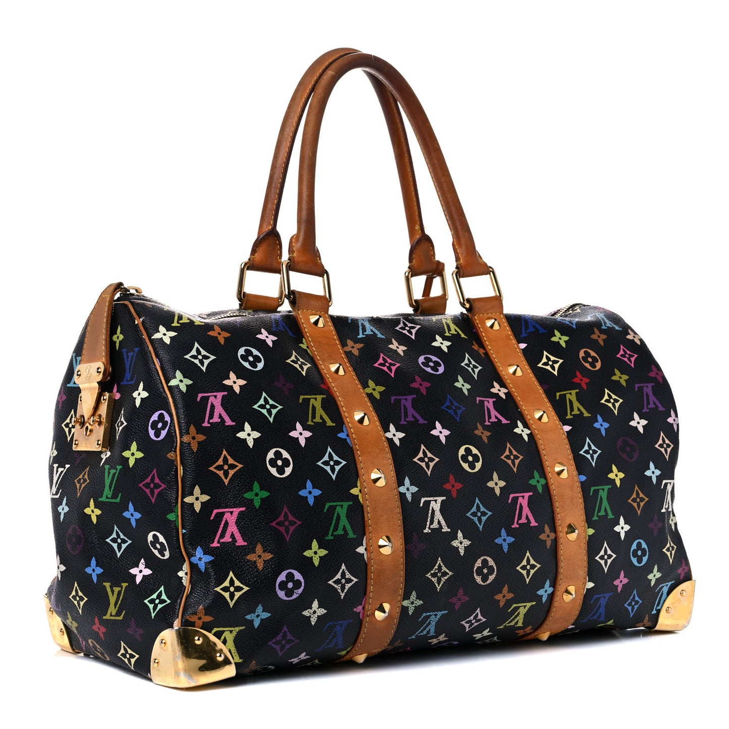 Monogram Multicolor Keepall 45 Black