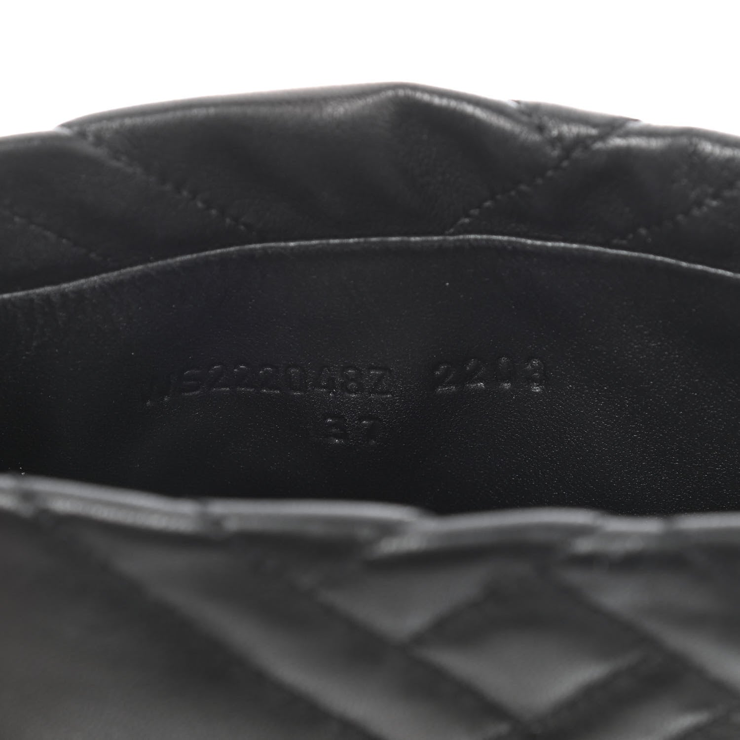 Hermes Suede Goatskin Quilted Fuji Boots 37 Black 6 of 9
