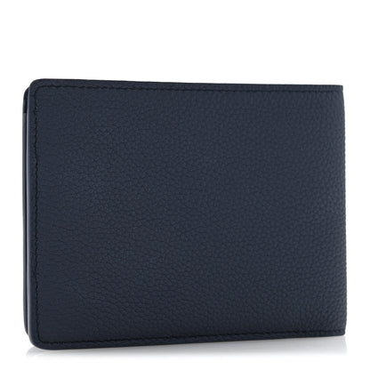 Louis Vuitton Grained Calfskin Multiple Wallet Navy 3 of 6