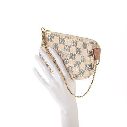 Louis Vuitton Damier Azur Mini Pochette Accessories 2 of 7