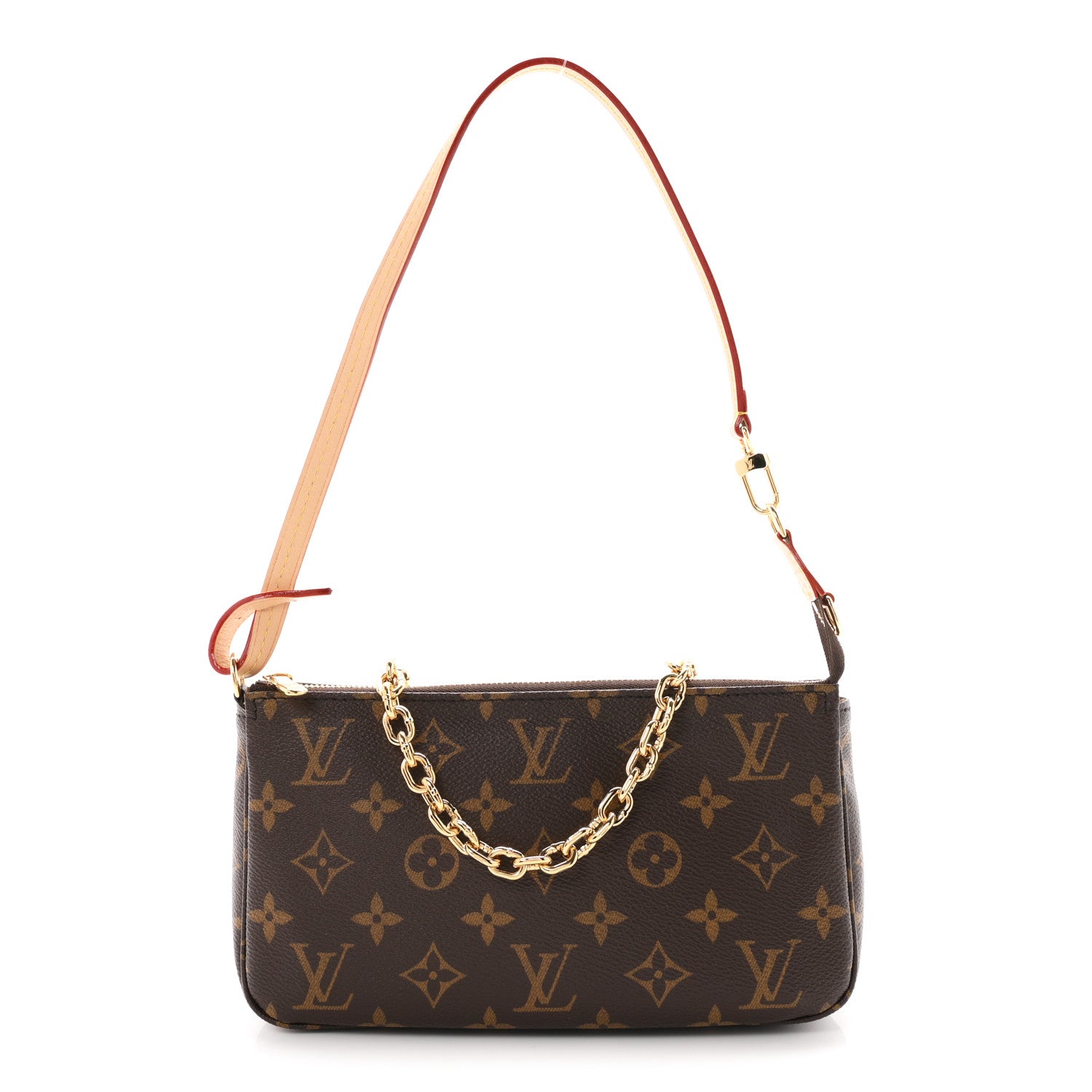 Louis Vuitton Monogram Chain Pochette Accessories 1 of 9