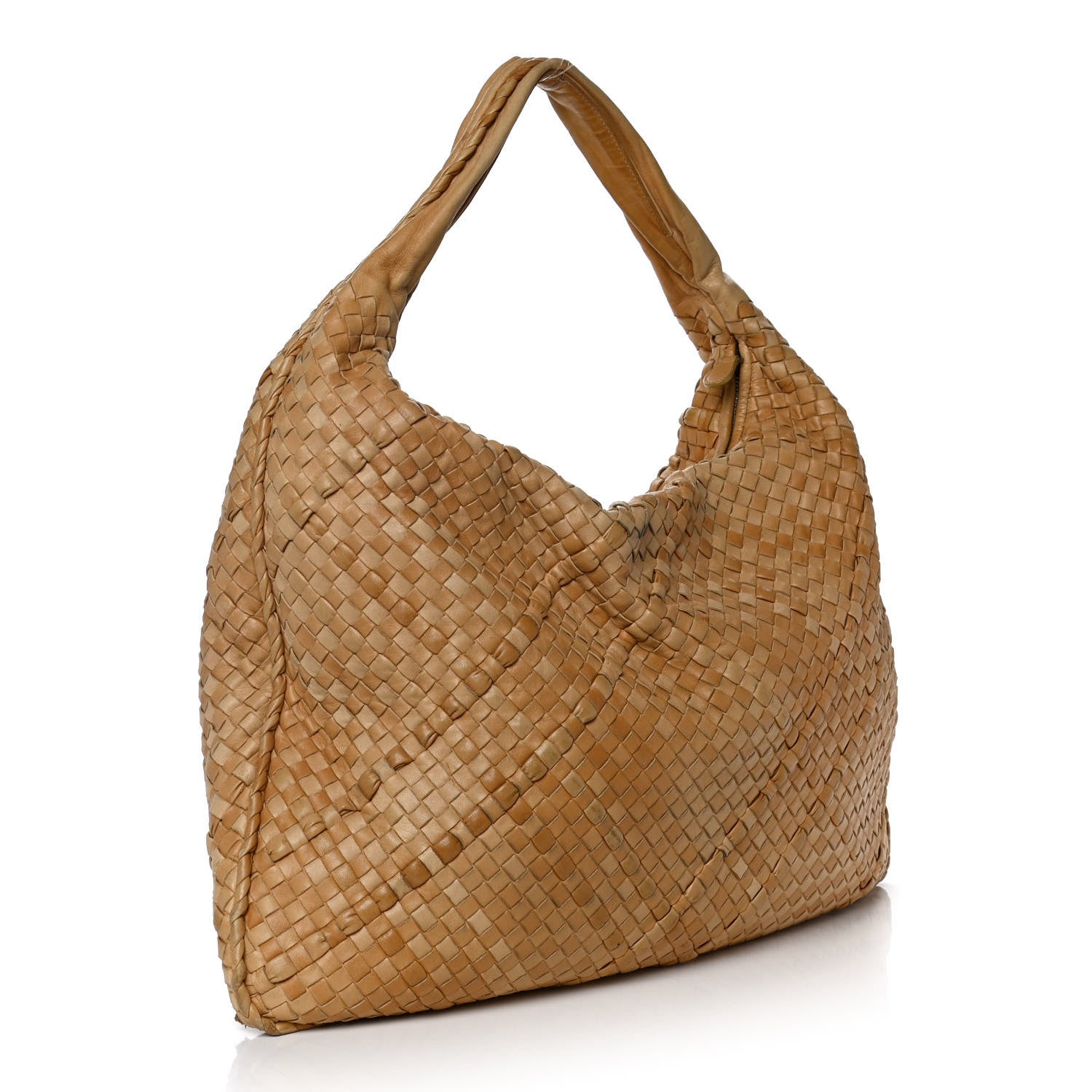 Bottega Veneta Nappa Intrecciato Maxi Nuvolato Veneta Hobo Paille 3 of 11