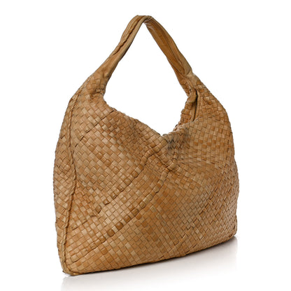 Bottega Veneta Nappa Intrecciato Maxi Nuvolato Veneta Hobo Paille 3 of 11
